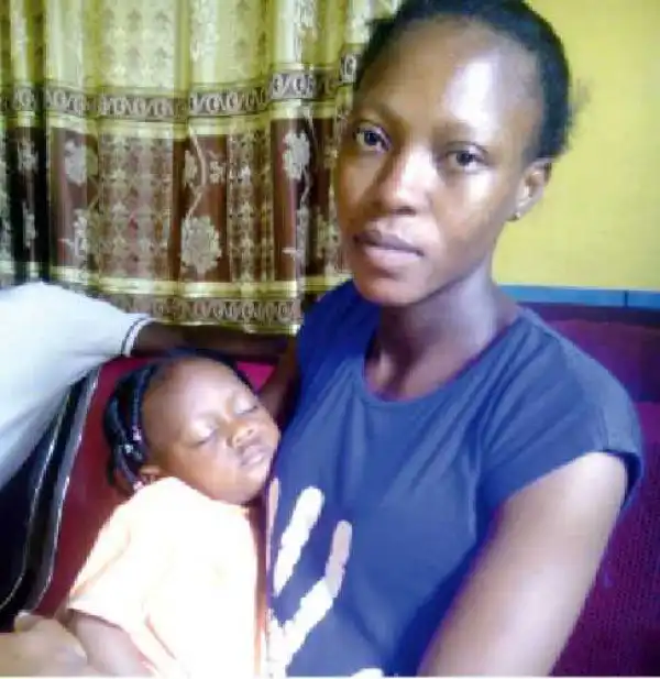 Photo: Pregnant Wife Of Man Who Named His Dog " Buhari " Cries Out!